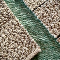 Handgewebter Teppich