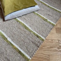 Handgewebter Teppich
